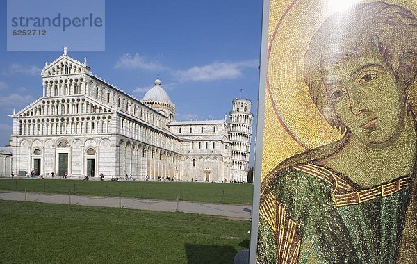 angelehnt  Europa  Kathedrale  UNESCO-Welterbe  Italien  Pisa  Toskana