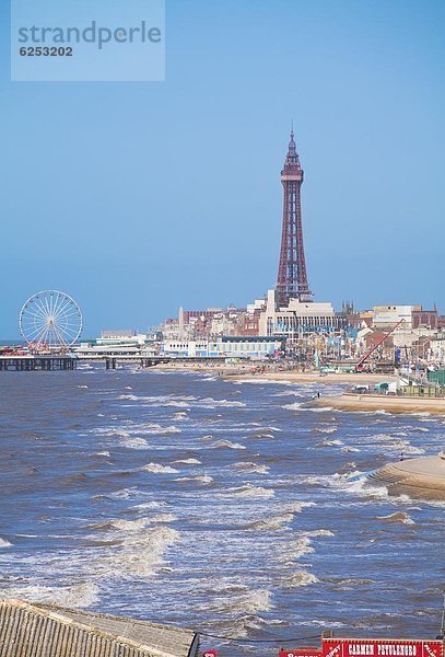 Blackpool  Lancashire  England  Vereinigtes Königreich  Europa