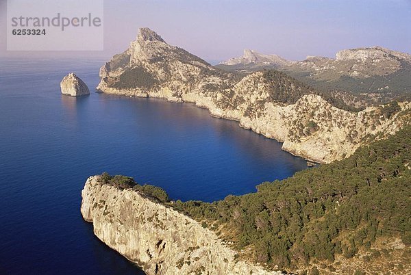 Europa Aussichtspunkt Ansicht Balearen Balearische Inseln Spanien