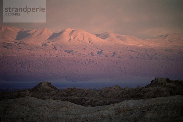 Tal Mond Atacama Chile Südamerika Valle
