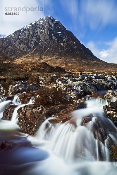 Europa  Großbritannien  Fluss  Tal  Highlands  Schottland