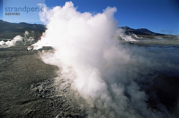 Geysir  Atacama  El Tatio  Chile  Südamerika