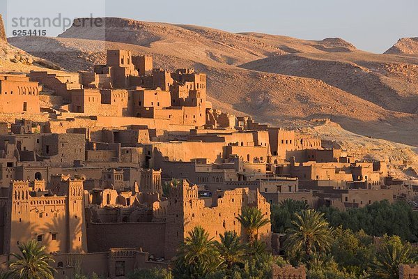 Nordafrika Film Größe UNESCO-Welterbe Afrika Hintergrundbild Hollywood Kasbah Ait Benhaddou Marokko