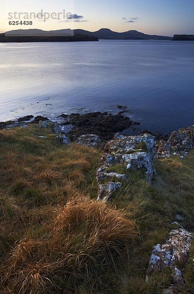 zeigen  Europa  Berg  Großbritannien  klein  Horizont  Insel  Ansicht  Isle of Skye  Schottland