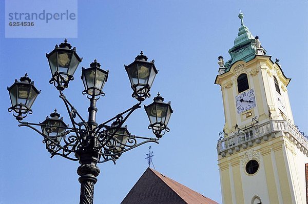 Bratislava  Hauptstadt  Europa  Straße  Halle  Stadt  Lampe  Jahrhundert  Eisen  alt  Slowakei