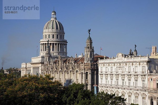 Havanna  Hauptstadt  Kuppel  Gebäude  Westindische Inseln  Mittelamerika  Capitolio  Kuba  Kuppelgewölbe