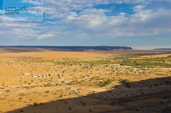 nahe  Wüste  Ansicht  Afrika  Schlucht  Mauretanien  breit