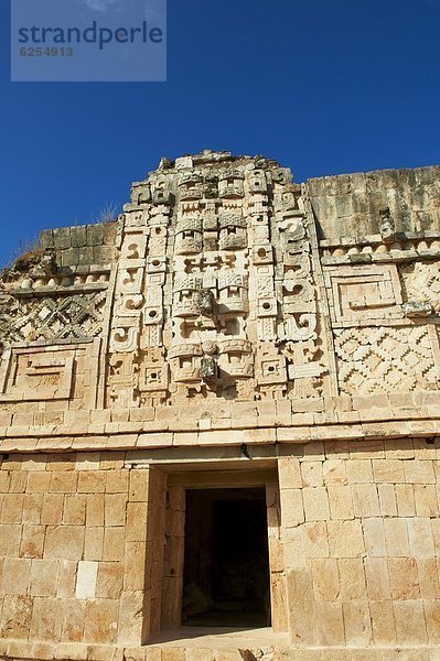 Ausgrabungsstätte  Nordamerika  Mexiko  UNESCO-Welterbe  Nonne  Maya  Uxmal