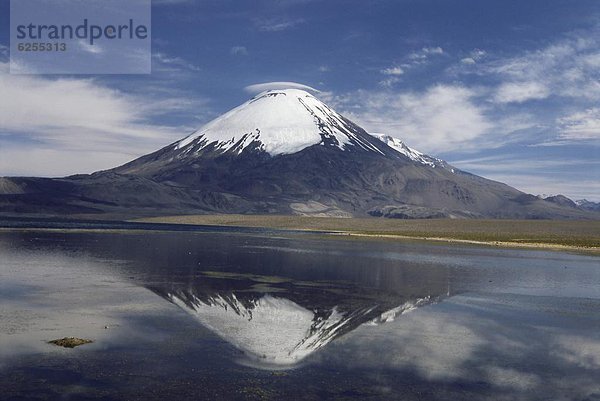 Wasser  See  Spiegelung  Chile  Südamerika