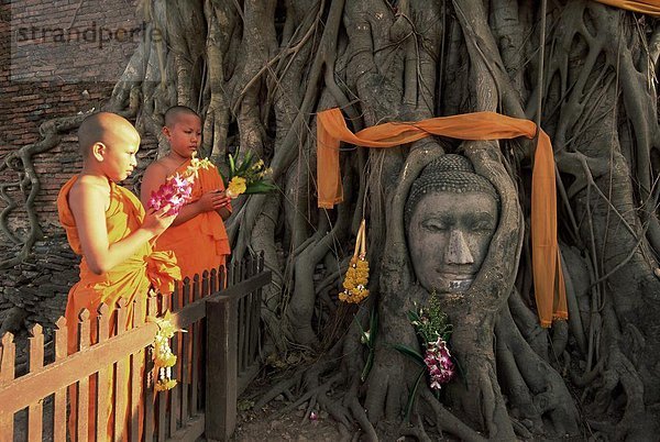 2 fünfstöckig Buddhismus Südostasien UNESCO-Welterbe Opfergaben Mönch