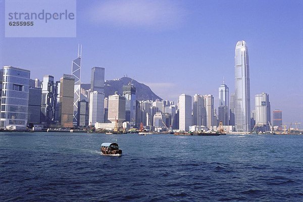 Skyline  Skylines  Hafen  Insel  China  Asien  Hongkong