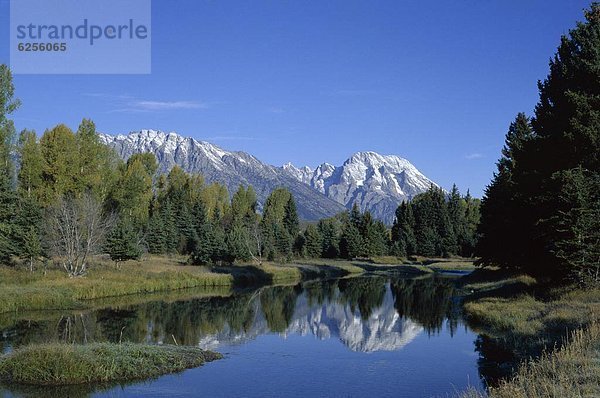 Berg  sehen  Nordamerika  landen  Wyoming