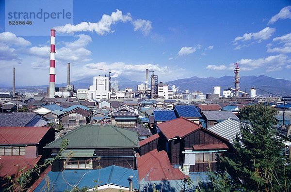 Skyline  Skylines  Papier  Industrie  Mühle  Großstadt  Komplexität  Asien  Japan