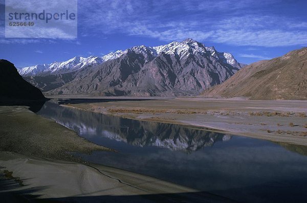 sehen  Fluss  flussabwärts  Asien  Pakistan