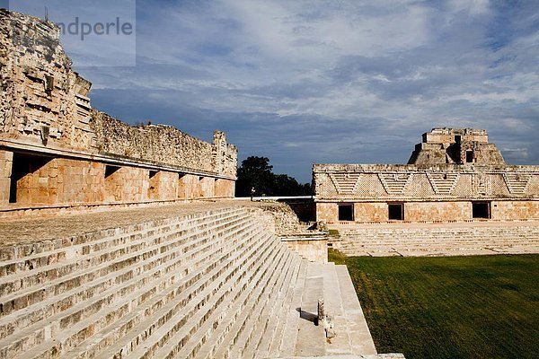 Nonnenkloster Quadrangle  Uxmal  UNESCO World Heritage Site  Yucatan  Mexiko  Nordamerika