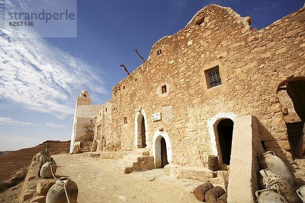 Nordafrika  Hügel  Ruine  Dorf  hocken - Tier  Afrika  Berber  Tataouine  Tunesien
