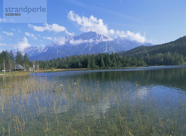 nahe  Europa  Berg  Karwendelgebirge  Bayern  Deutschland  Mittenwald