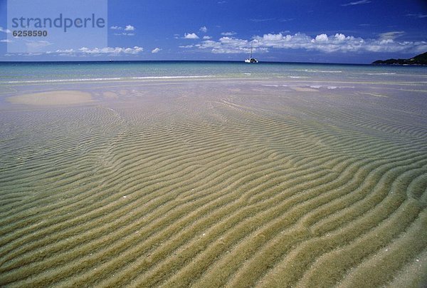 Strand  Sand  gewellt  Asien  Chaweng  Koh Samui  Thailand