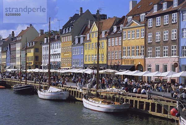 Europa Dänemark Kopenhagen Hauptstadt Nyhavn Skandinavien