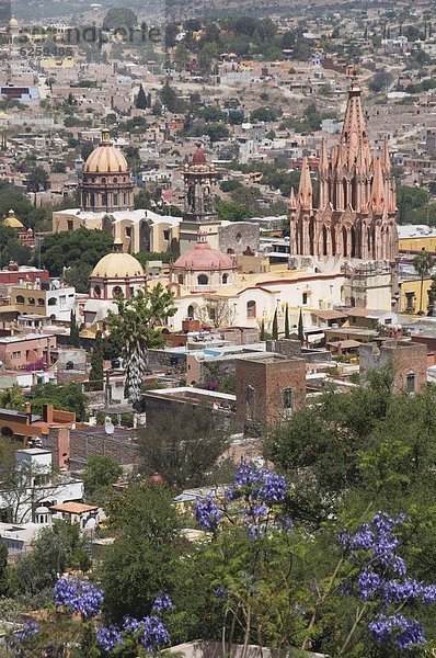 über Kirche Nordamerika Mexiko Ansicht Mirador