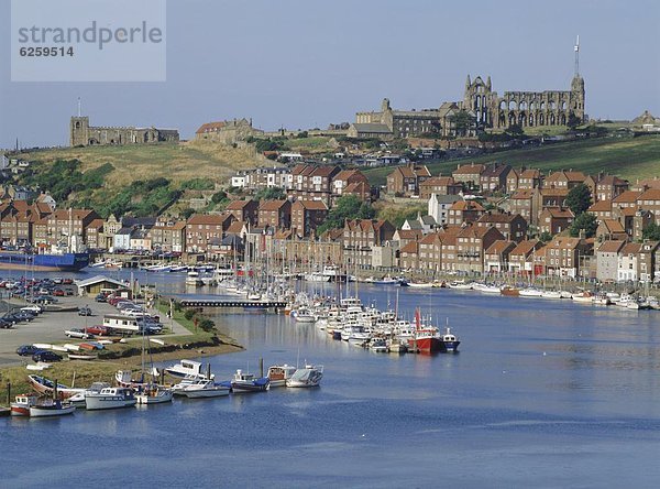 Hafen Europa Großbritannien Yorkshire and the Humber England Whitby