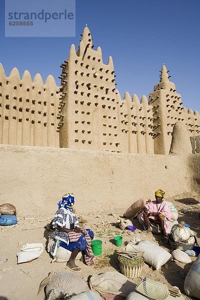 Westafrika Gebäude UNESCO-Welterbe Afrika Mali Schlamm