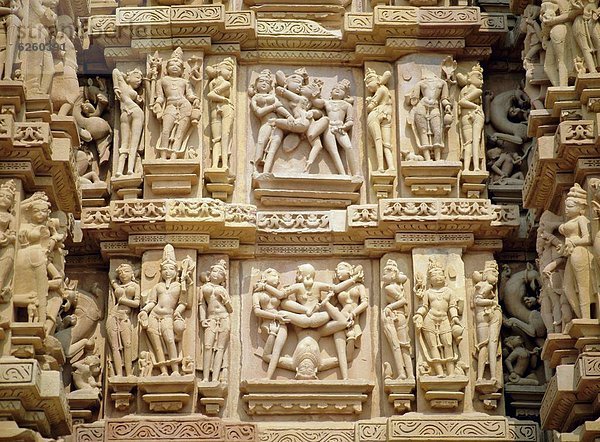 Skulptur  Sinnlichkeit  Indien  Khajuraho