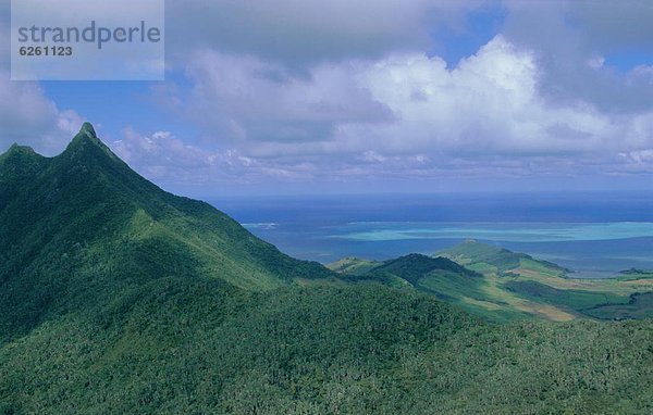 Ansicht  Luftbild  Fernsehantenne  Afrika  Indischer Ozean  Indik