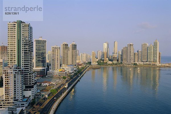 Skyline  Panama City  Panama  Mittelamerika