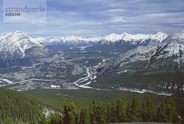 Nordamerika  Rocky Mountains  Alberta  Banff  Kanada