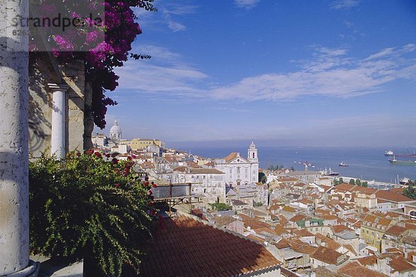 Lissabon  Hauptstadt  Europa  Fluss  Alfama  Portugal