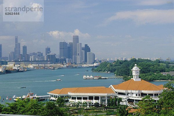 Hafen  Großstadt  Hintergrund  Fähre  Insel  Urlaub  Singapur