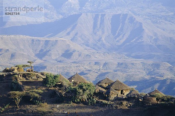 klein  Tal  Beschluss  Afrika  Äthiopien