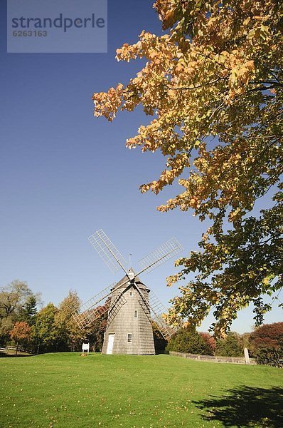 Alte Windmühle in Hook  Ost Hampton  den Hamptons  Long Island  New York State  Vereinigten Staaten von Amerika  Nordamerika