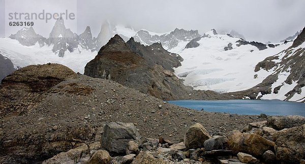 Fitz Roy  Cerro Fitzroy Cerro Chaltén  FitzRoy  Hintergrund  Berg  UNESCO-Welterbe  Argentinien  Patagonien  Südamerika