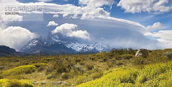 Berg  UNESCO-Welterbe  Argentinien  Patagonien  Südamerika