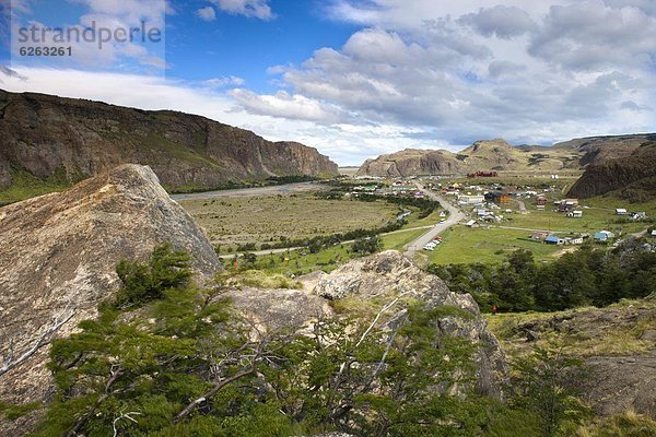 Dorf  UNESCO-Welterbe  Argentinien  Patagonien  Südamerika