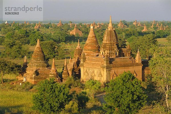 Landschaft  Tempel  Myanmar  antik