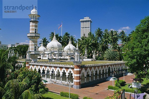 Kuala Lumpur  Hauptstadt  nahe  Freitag  Quadrat  Quadrate  quadratisch  quadratisches  quadratischer  bauen  Malaysia  Moschee