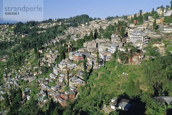 Hügel Das Neunzehnte Jahrhundert britisch Indien alt Haltestelle Haltepunkt Station Westbengalen