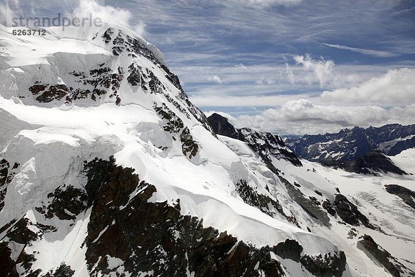 Europa  Westalpen  Breithorn  Schweiz  Zermatt