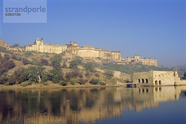 See  Palast  Schloß  Schlösser  Bernstein  Indien  Jaipur  Rajasthan