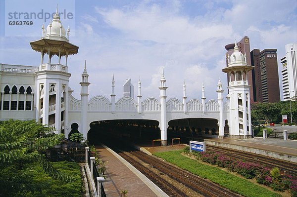 Kuala Lumpur  Hauptstadt  Bahnhof  Malaysia