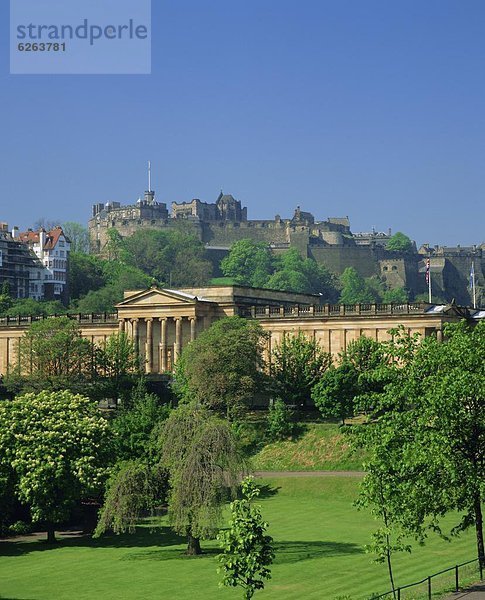 Edinburgh  Hauptstadt  Europa  Großbritannien  Lothian  Schottland