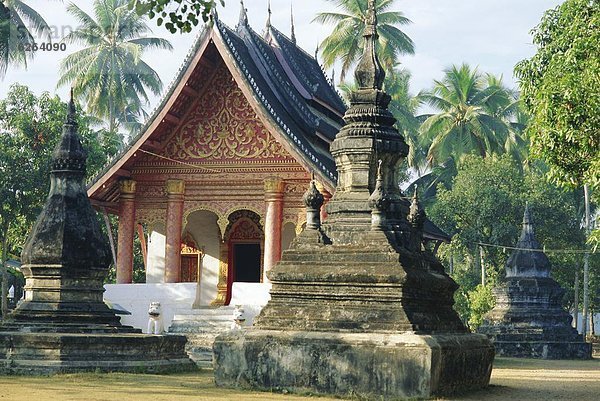 Asien  Laos  Luang Prabang  Wat Aham