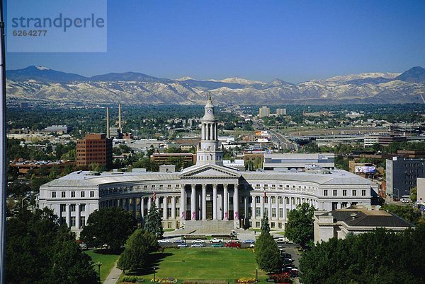 Vereinigte Staaten von Amerika  USA  Einkaufszentrum  Civic  Rocky Mountains  Colorado  Denver