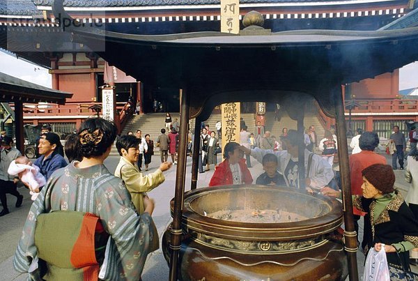 Tokyo  Hauptstadt  Asakusa  Japan