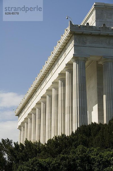 Lincoln Memorial  Washington D.C. (District Of Columbia)  Vereinigte Staaten von Amerika  Nordamerika