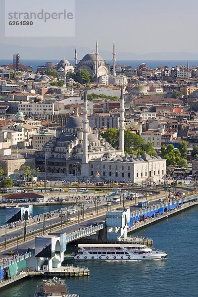 Truthuhn  Europa  über  Ansicht  Erhöhte Ansicht  Aufsicht  heben  Bosporus  Istanbul  Türkei