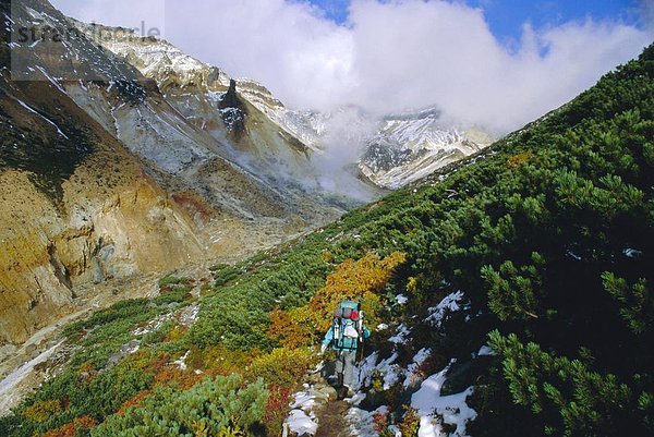 Daisetsuzan Nationalpark  Hokkaido  Japan